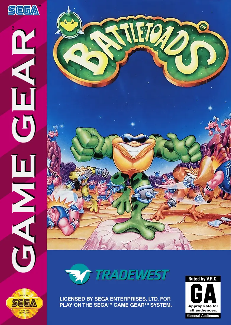 Capa de Battletoads