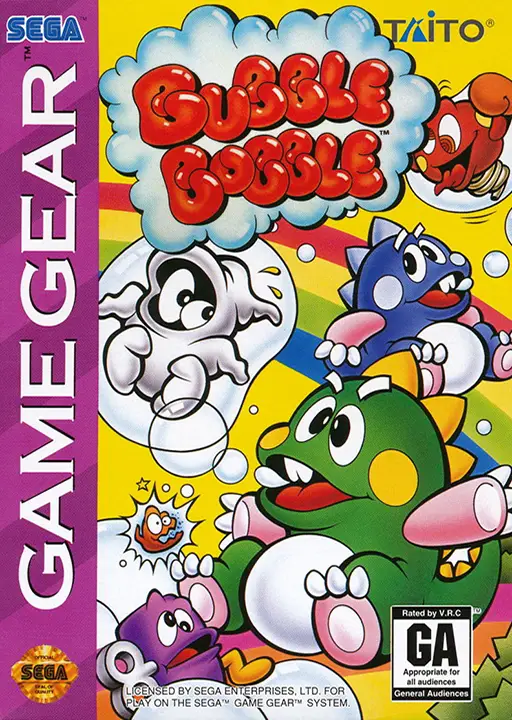 Capa de Bubble Bobble