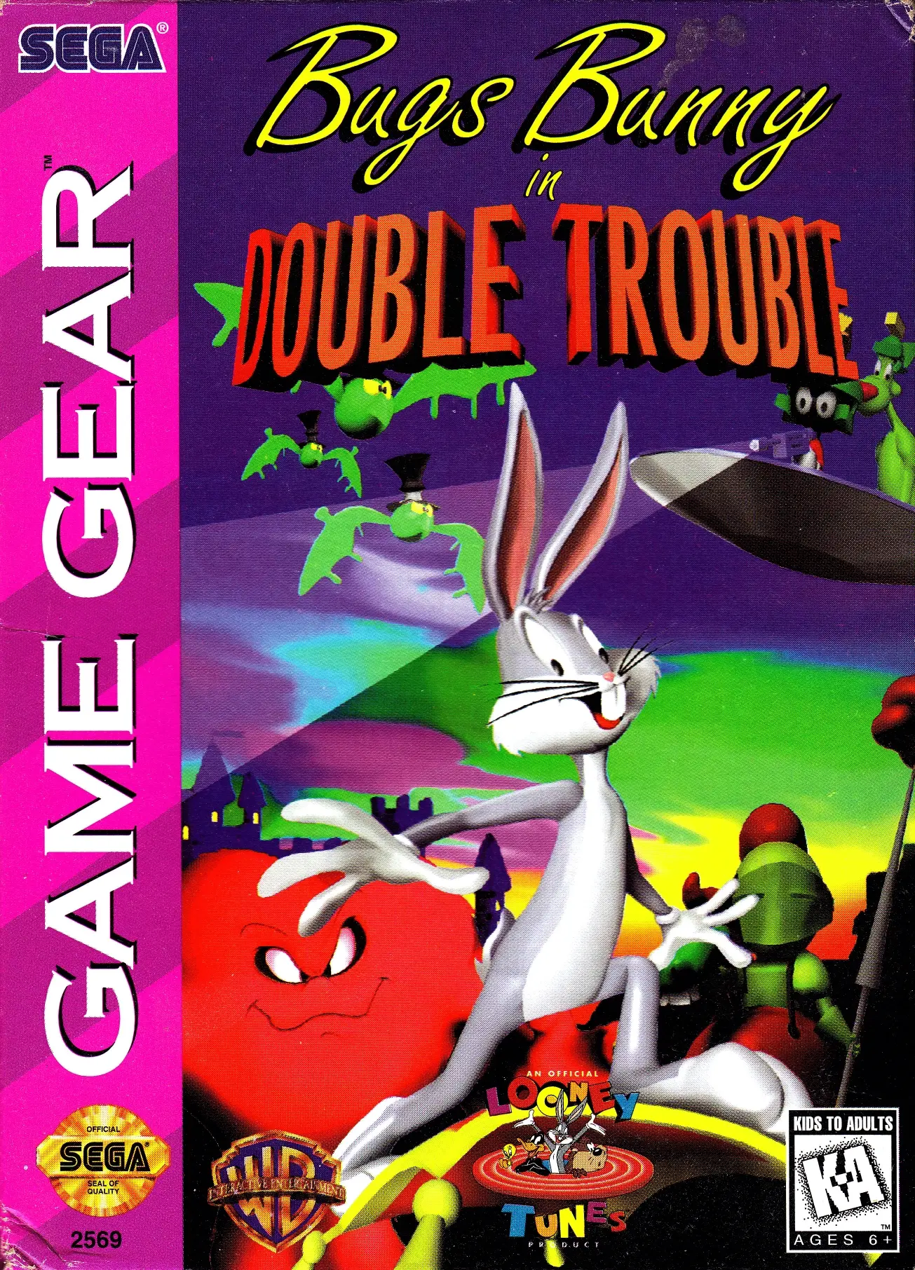 Capa de Bugs Bunny in Double Trouble
