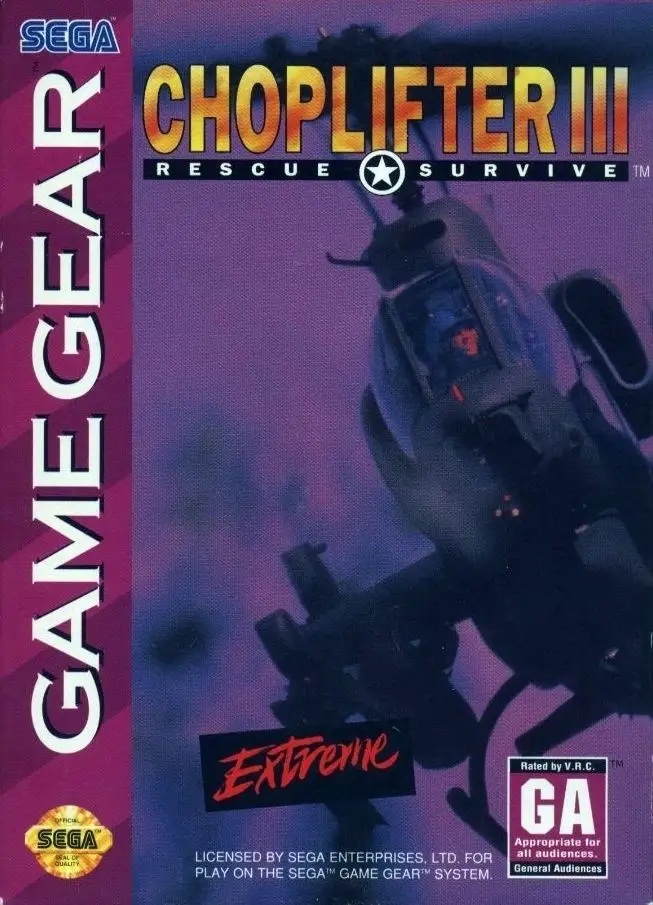 Capa de Choplifter III