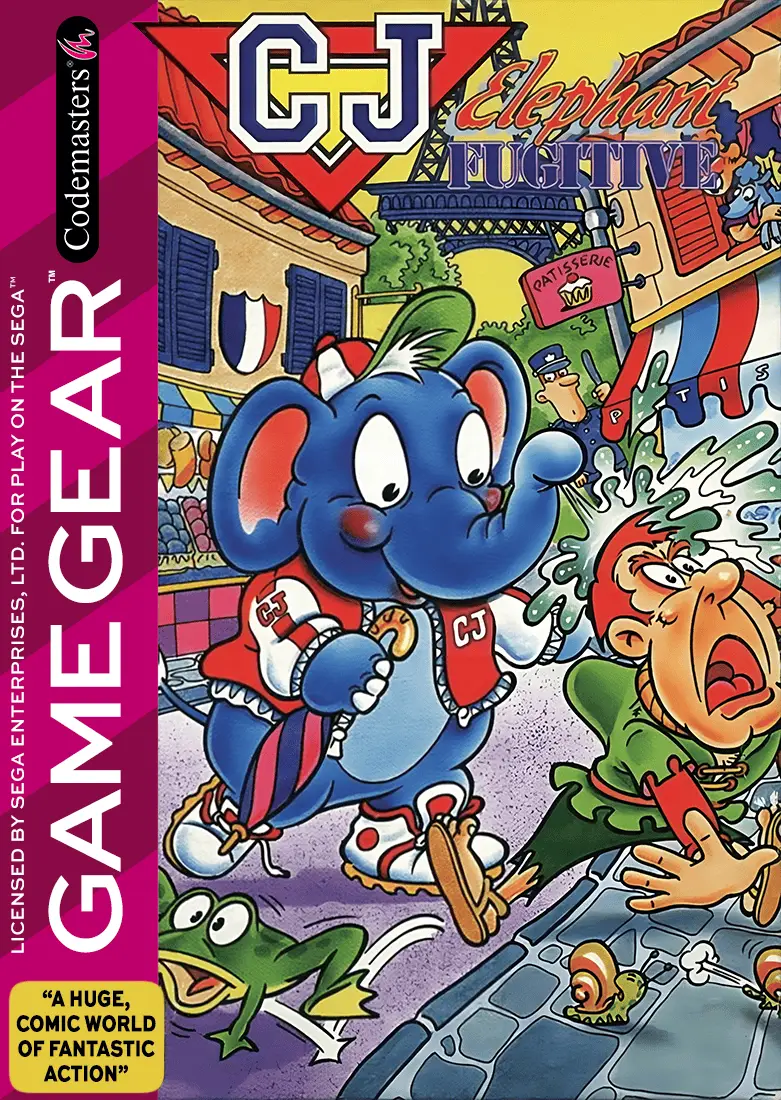 Capa de CJ Elephant Fugitive