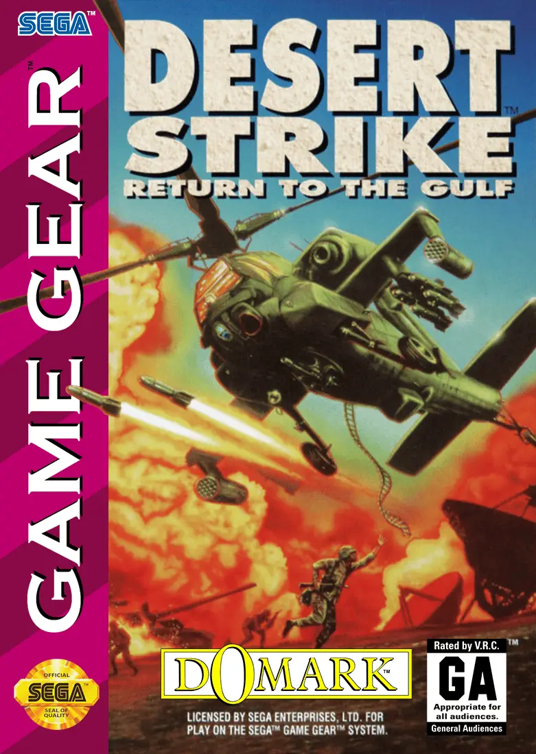 Capa de Desert Strike: Return to the Gulf