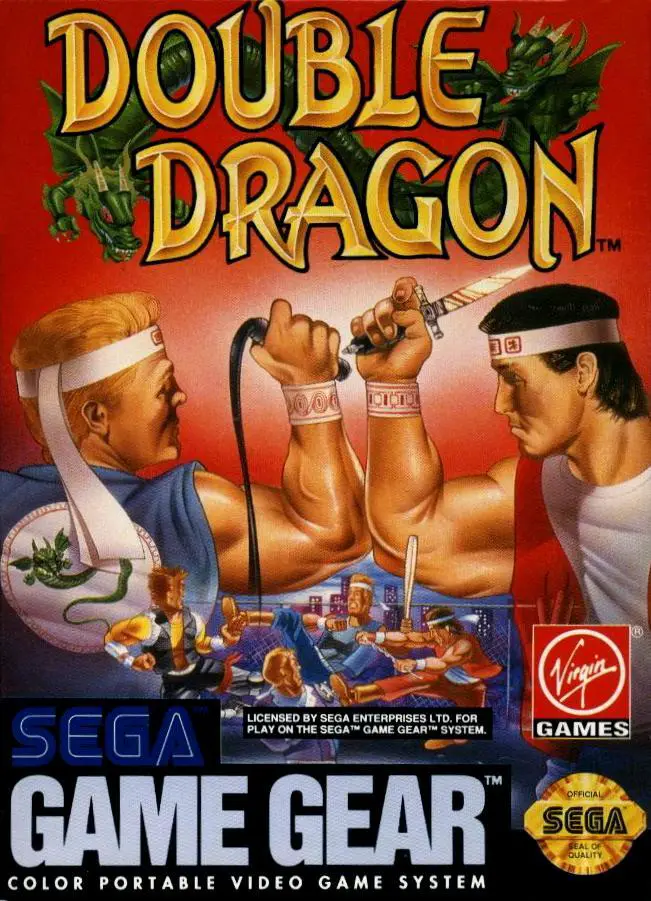 Capa de Double Dragon