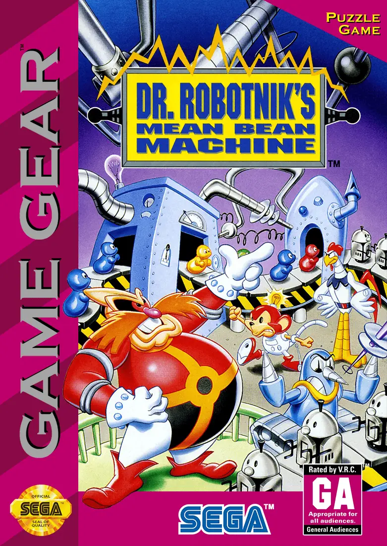 Capa de Dr. Robotnik's Mean Bean Machine