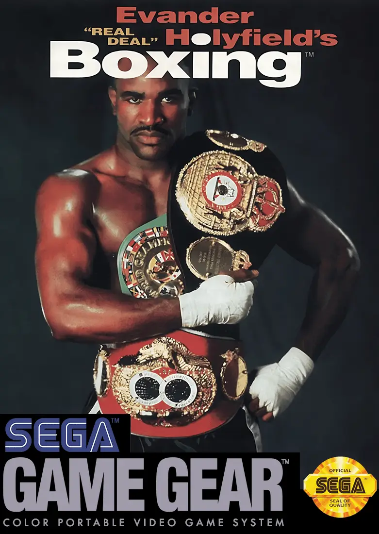 Capa de Evander Holyfield's 'Real Deal' Boxing