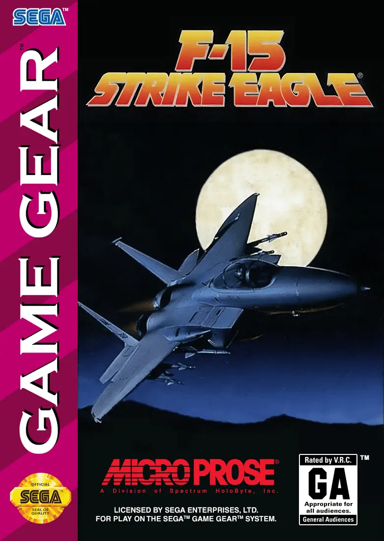 Capa de F-15 Strike Eagle