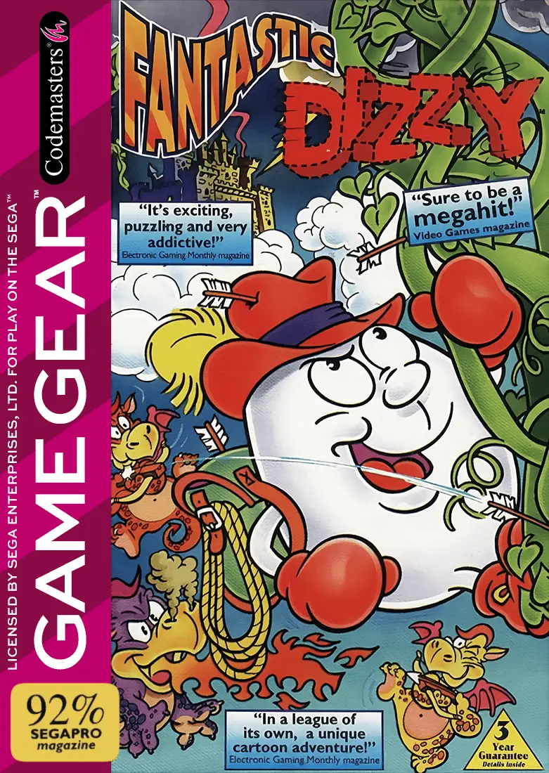 Capa de Fantastic Dizzy