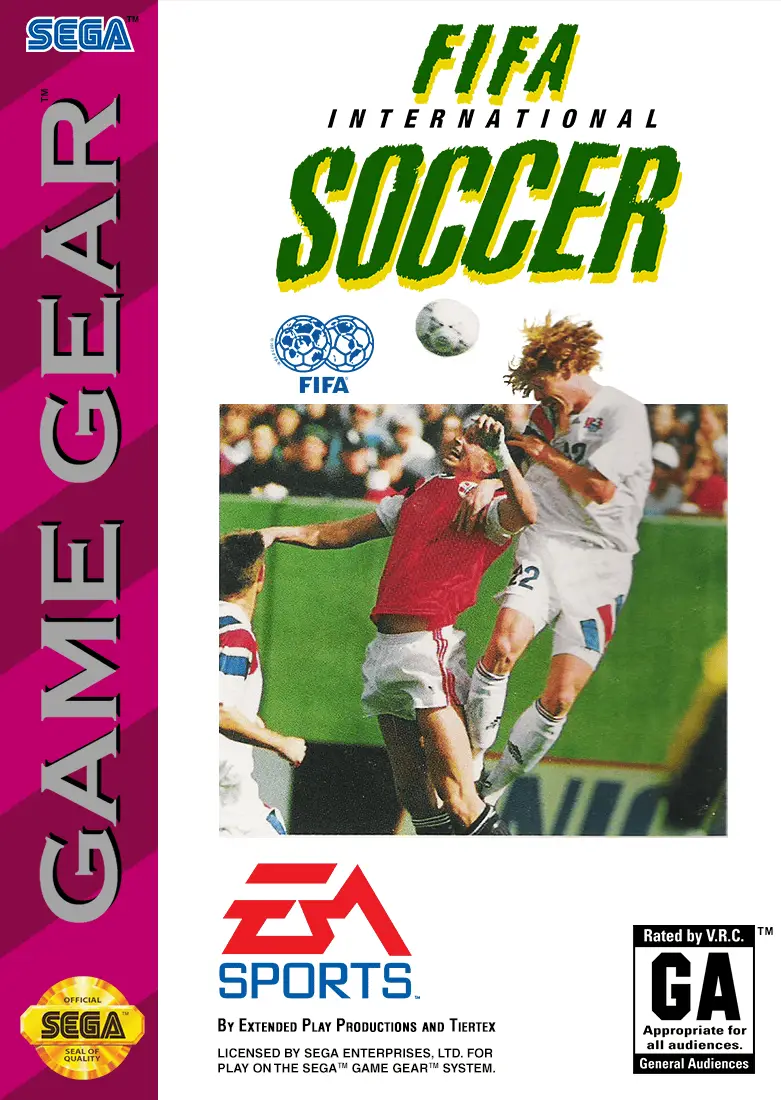 Capa de FIFA International Soccer