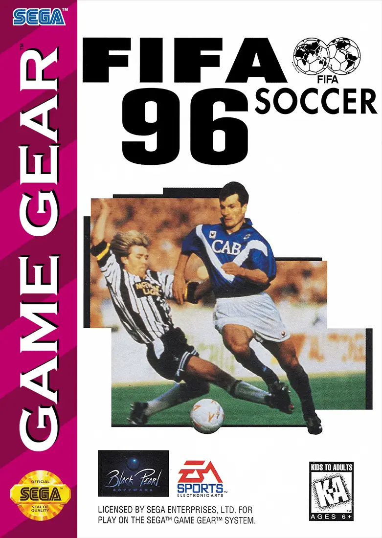 Capa de FIFA Soccer 96