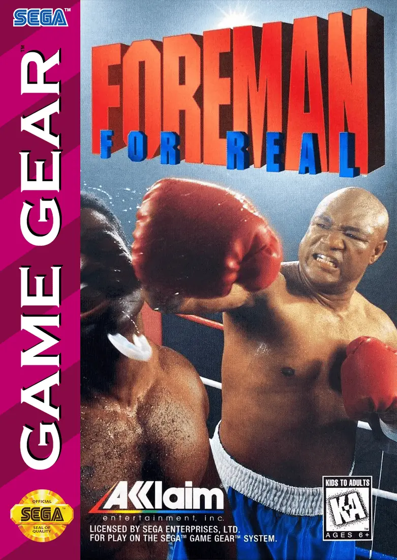 Capa de Foreman for Real