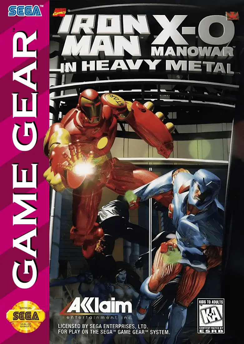 Capa de Iron Man / X-O Manowar in Heavy Metal
