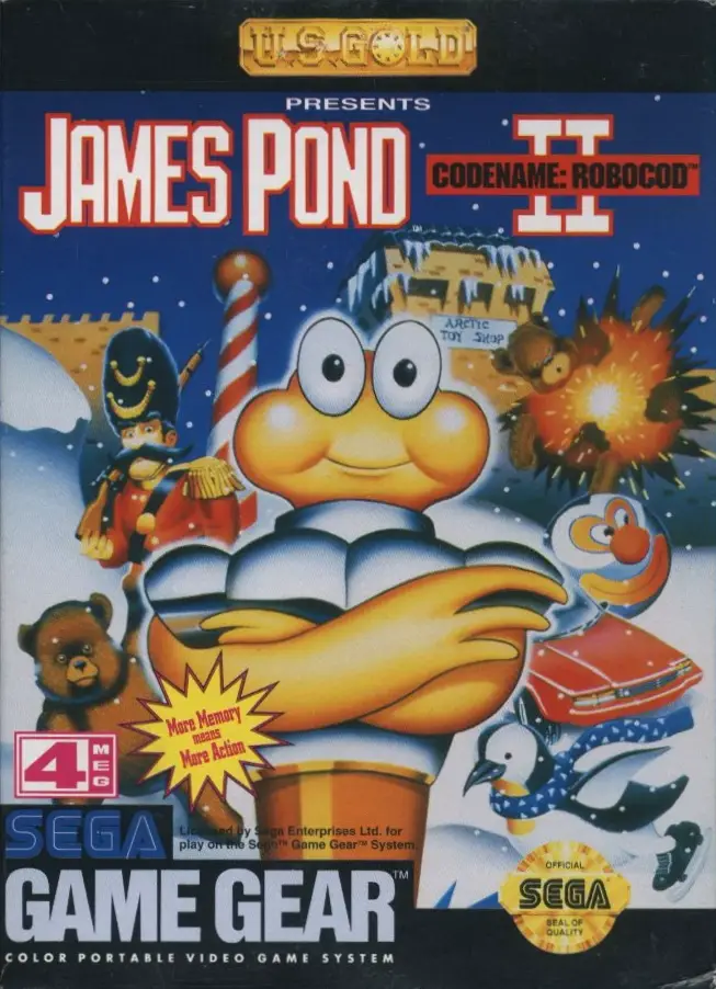 Capa de James Pond II: Codename RoboCod