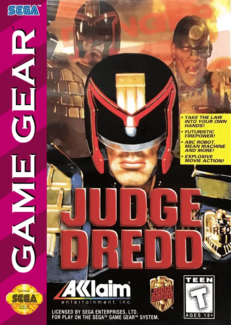Capa de Judge Dredd