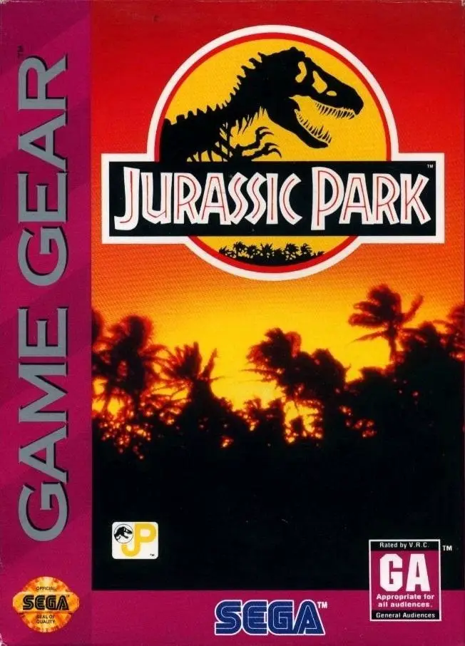 Capa de Jurassic Park