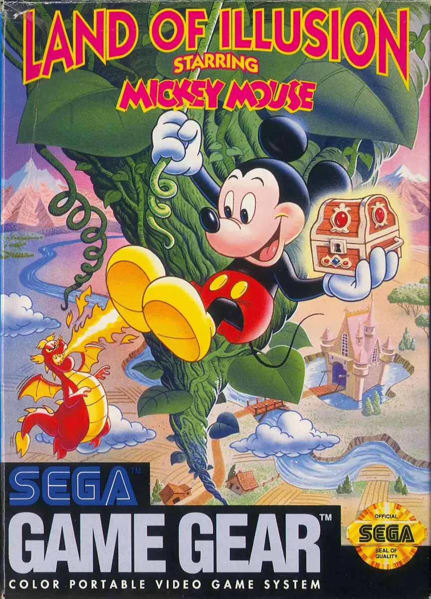 Capa de Land of Illusion Starring Mickey Mouse