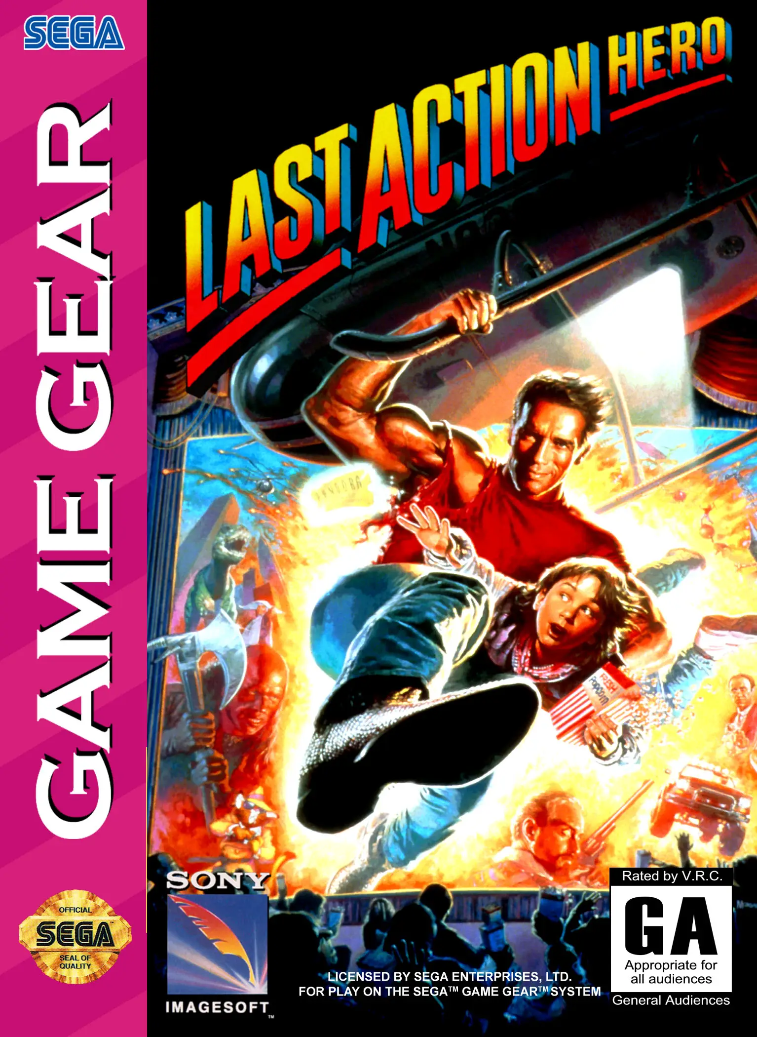Capa de Last Action Hero