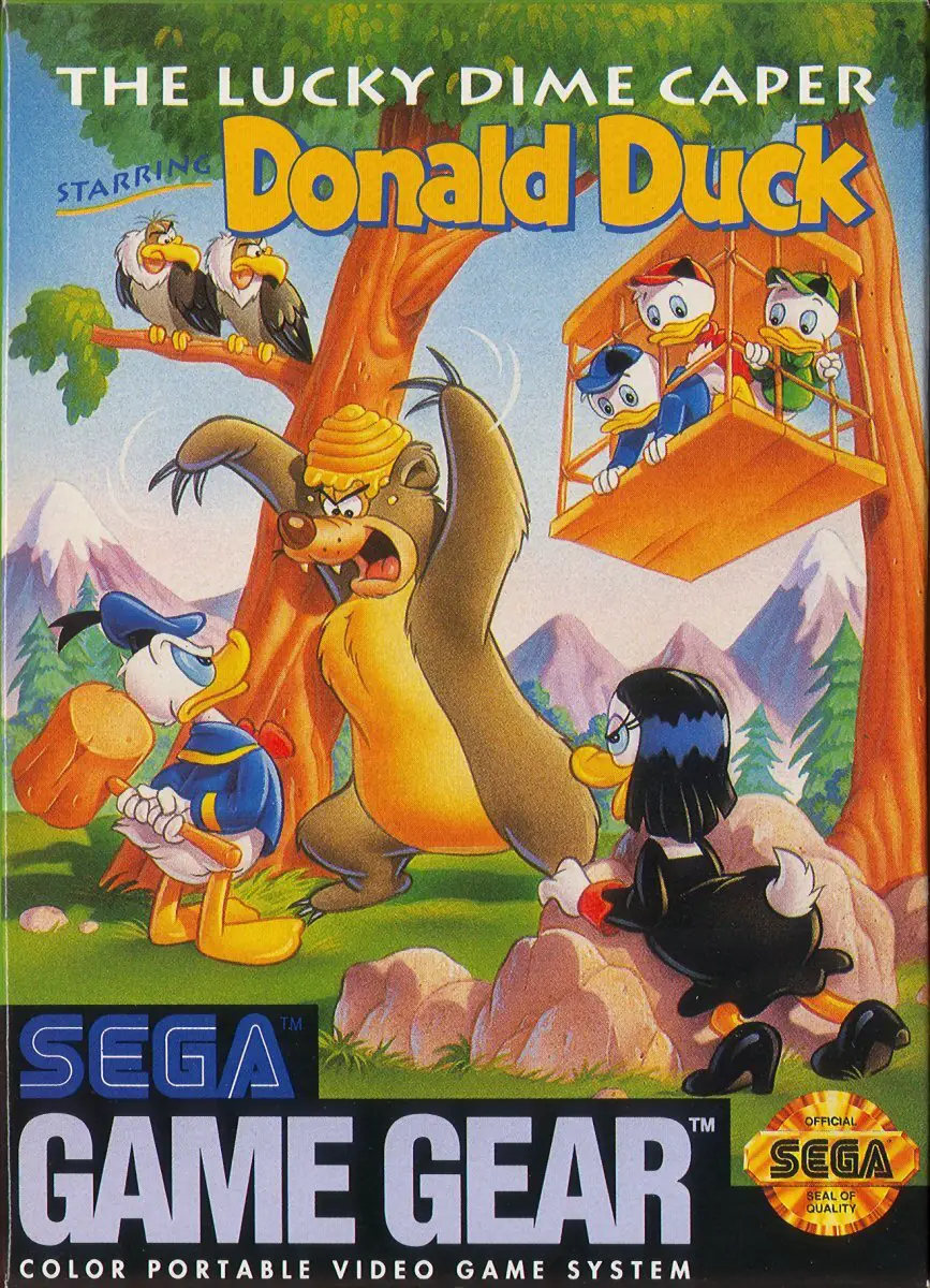 Capa de Lucky Dime Caper Starring Donald Duck