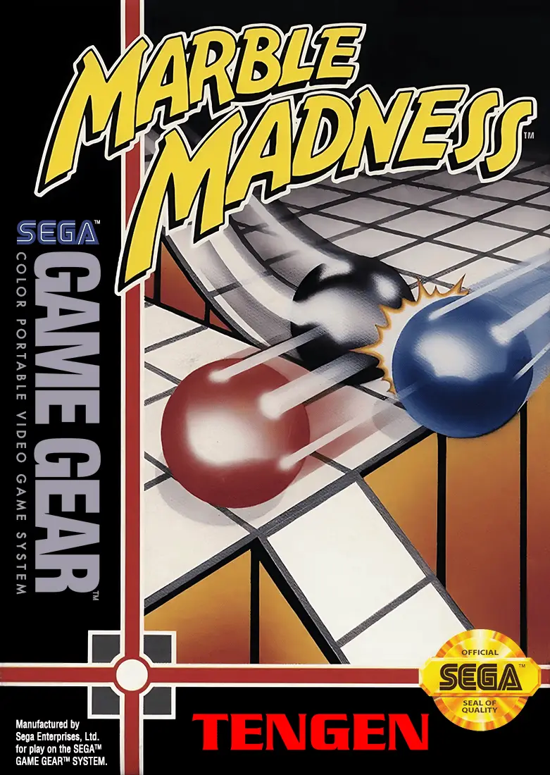 Capa de Marble Madness