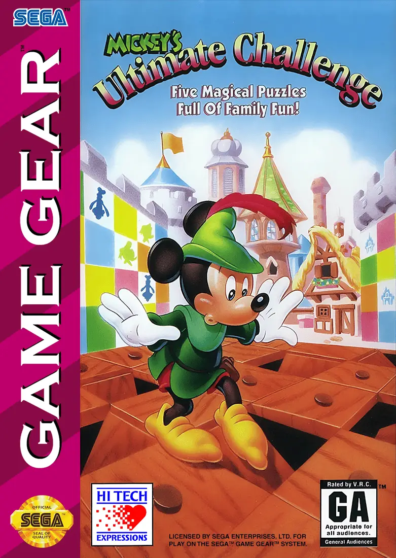 Capa de Mickey's Ultimate Challenge