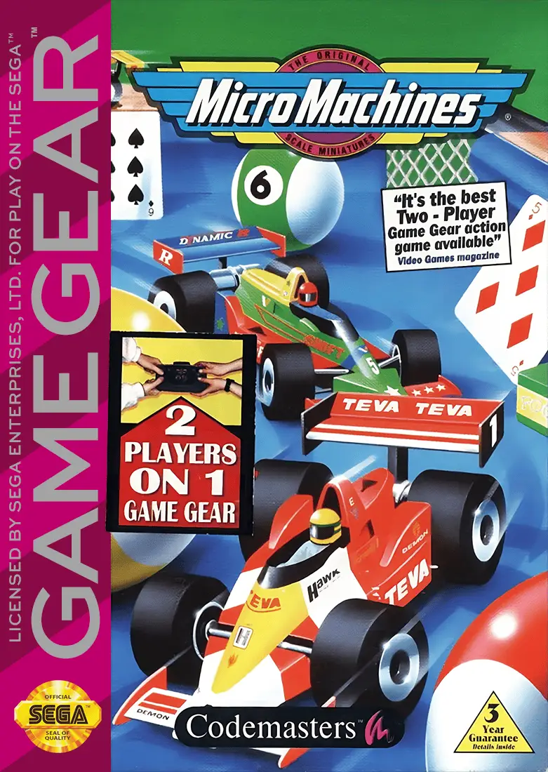 Capa de Micro Machines