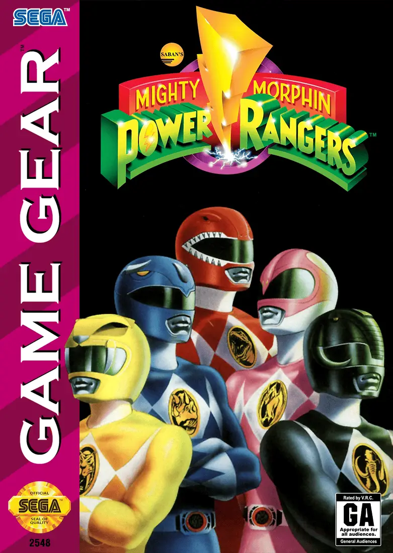 Capa de Mighty Morphin Power Rangers