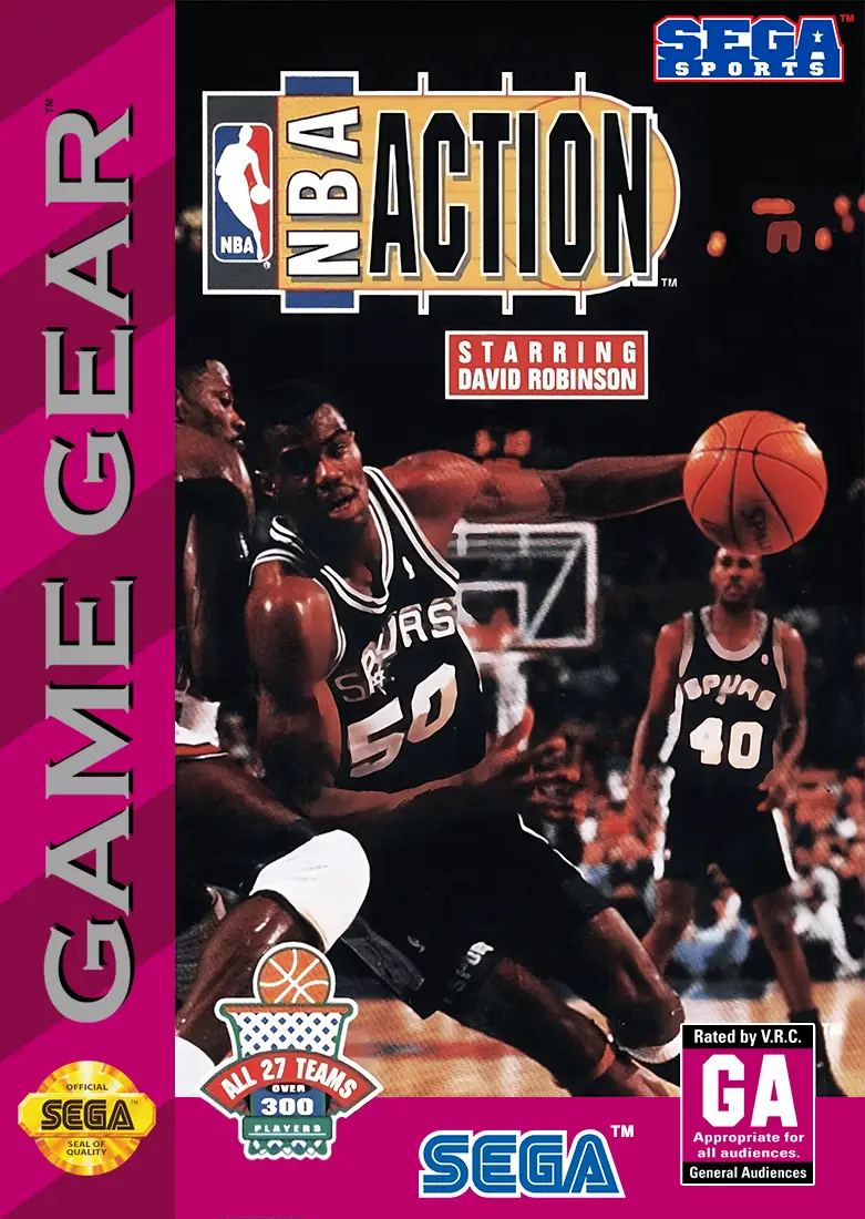 Capa de NBA Action starring David Robinson