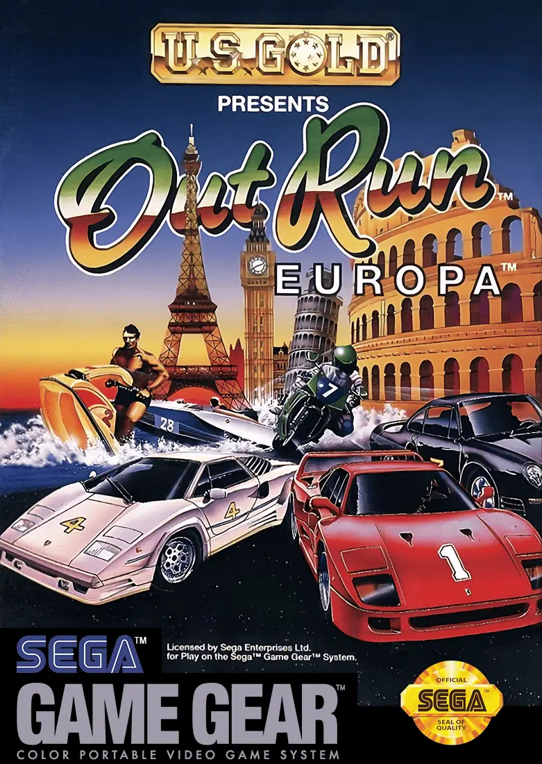 Capa de OutRun Europa