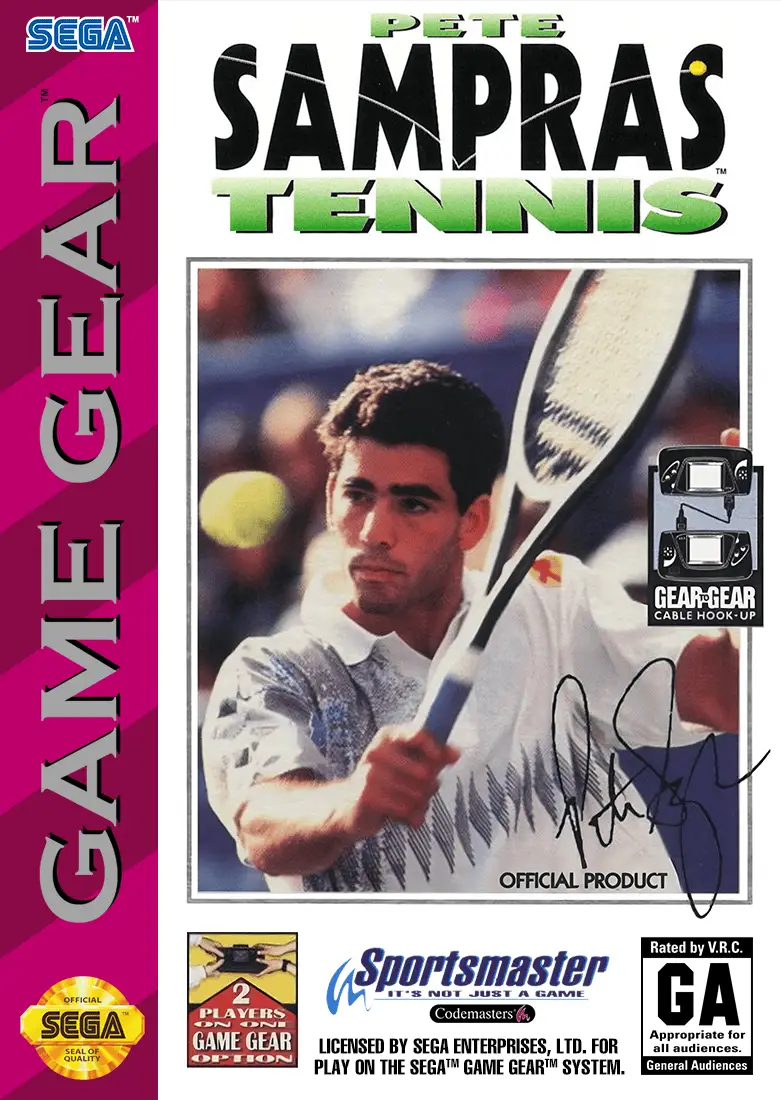 Capa de Pete Sampras Tennis