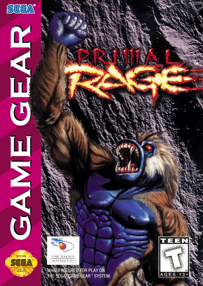 Capa de Primal Rage