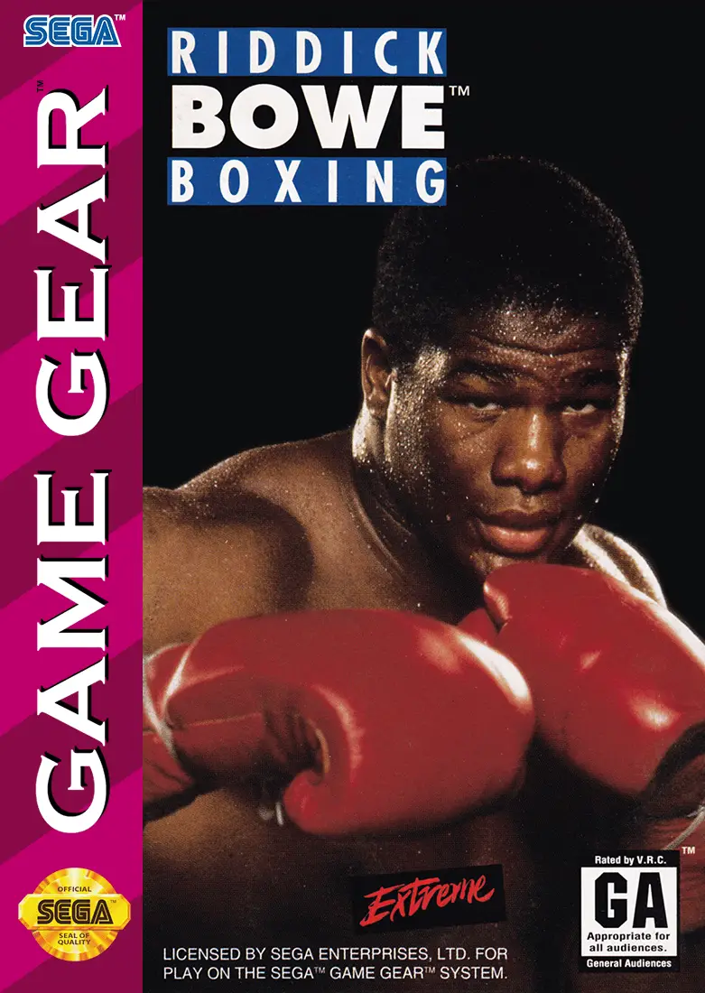 Capa de Riddick Bowe Boxing