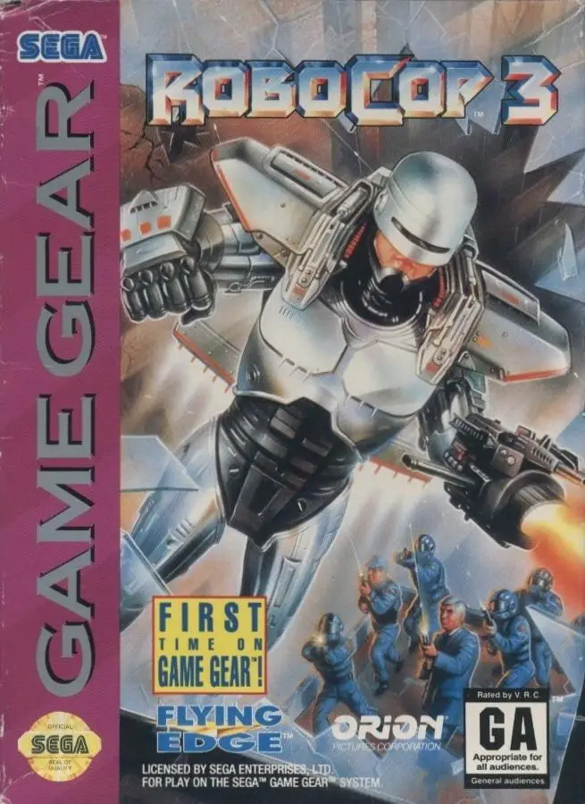 Capa de Robocop 3
