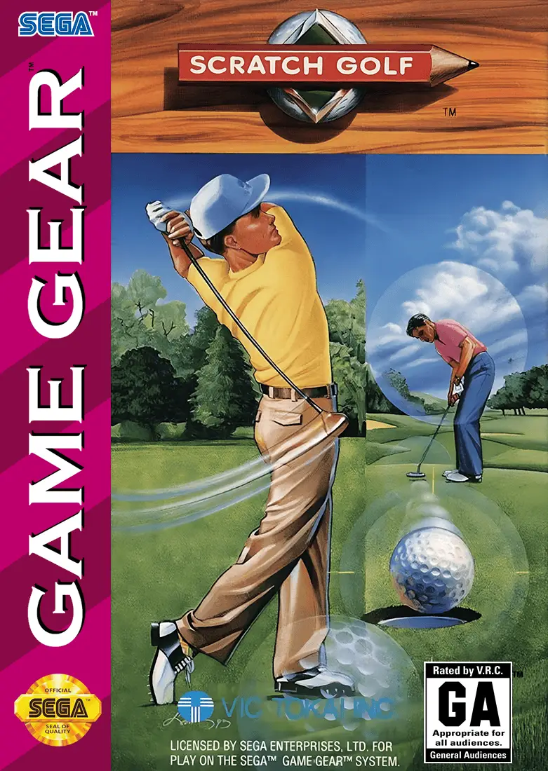 Capa de Scratch Golf
