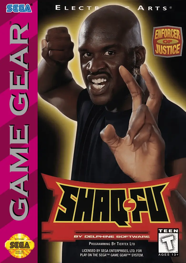 Capa de Shaq Fu