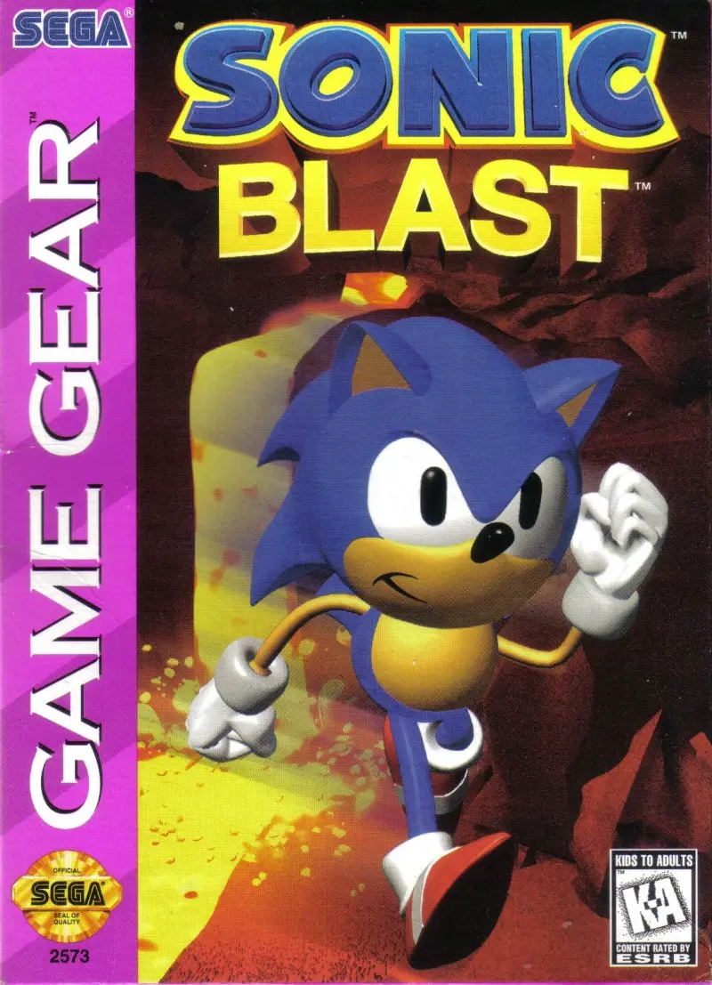 Capa de Sonic Blast