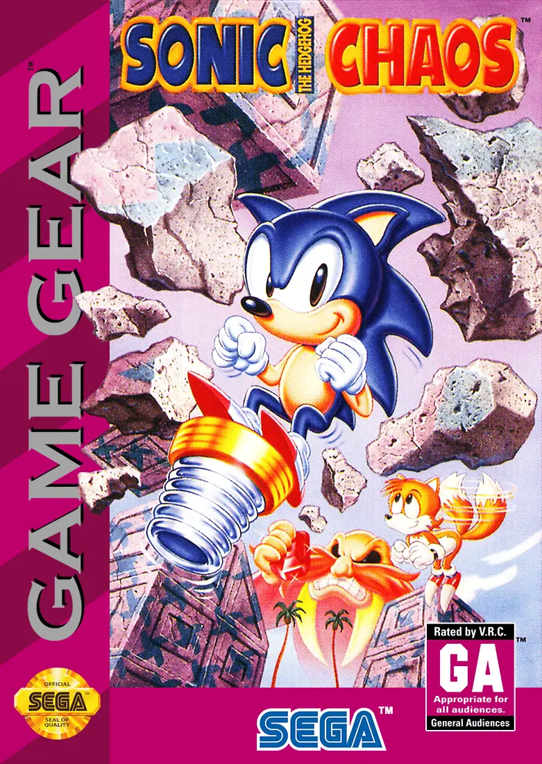 Capa de Sonic Chaos