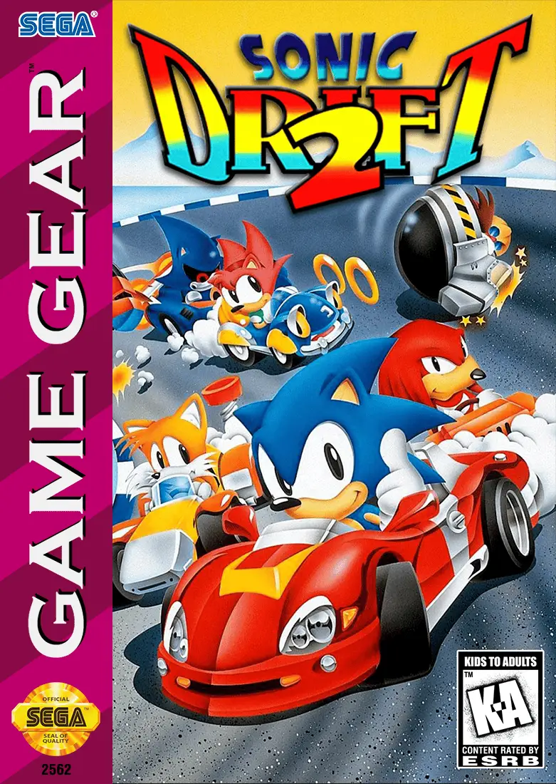 Capa de Sonic Drift 2