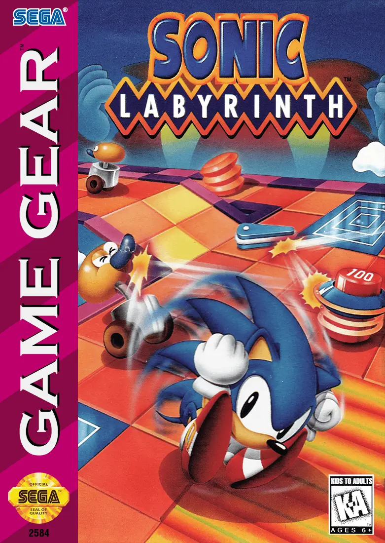 Capa de Sonic Labyrinth