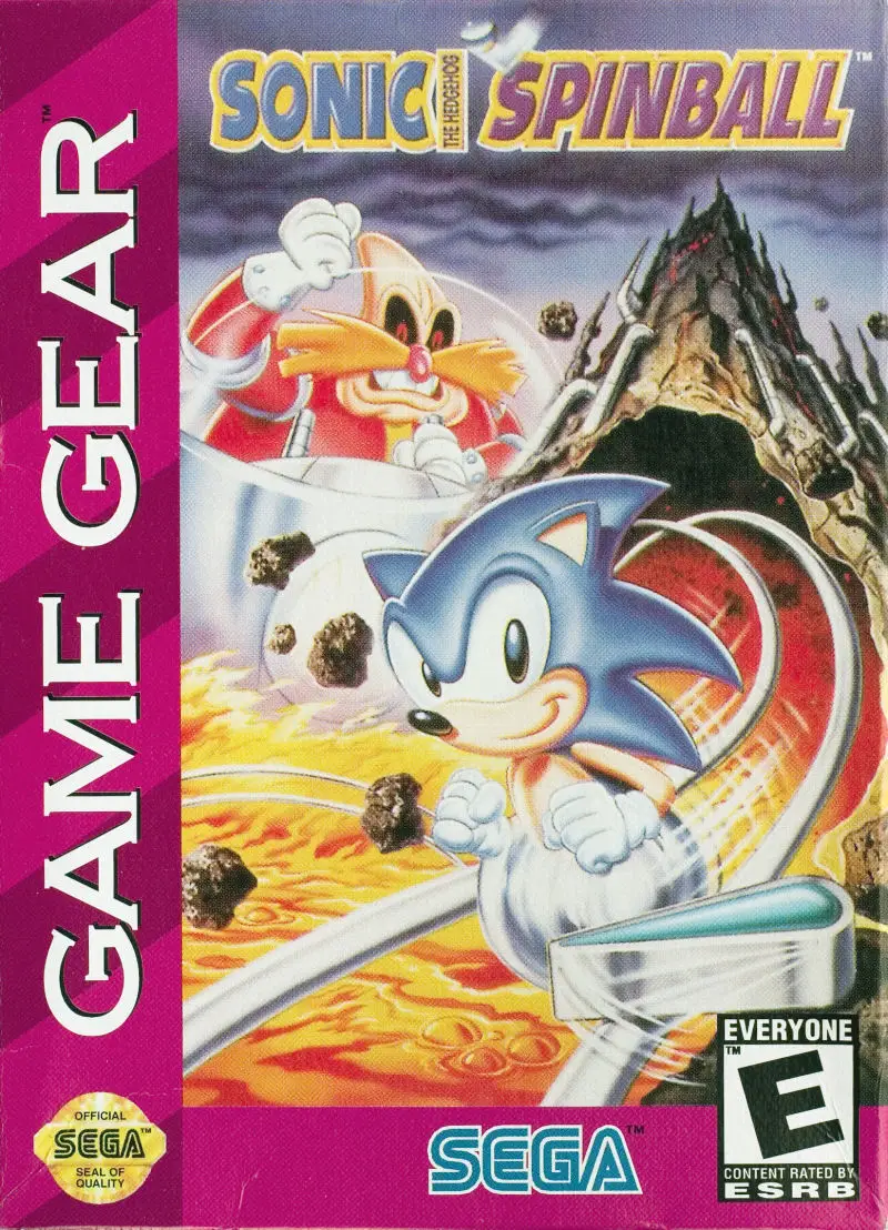 Capa de Sonic the Hedgehog Spinball