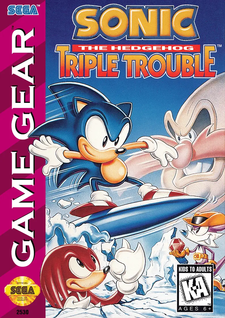 Capa de Sonic the Hedgehog: Triple Trouble