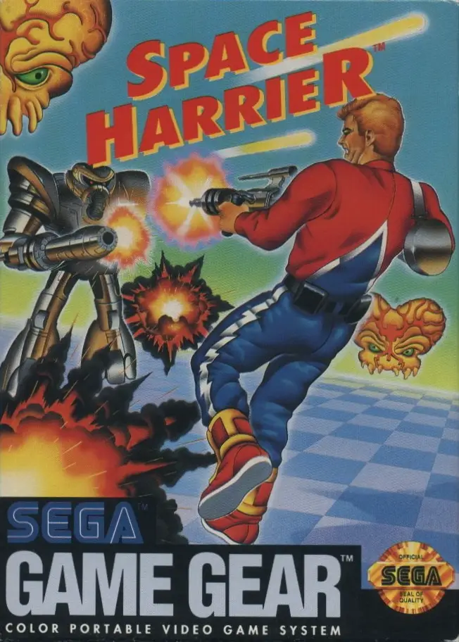 Capa de Space Harrier