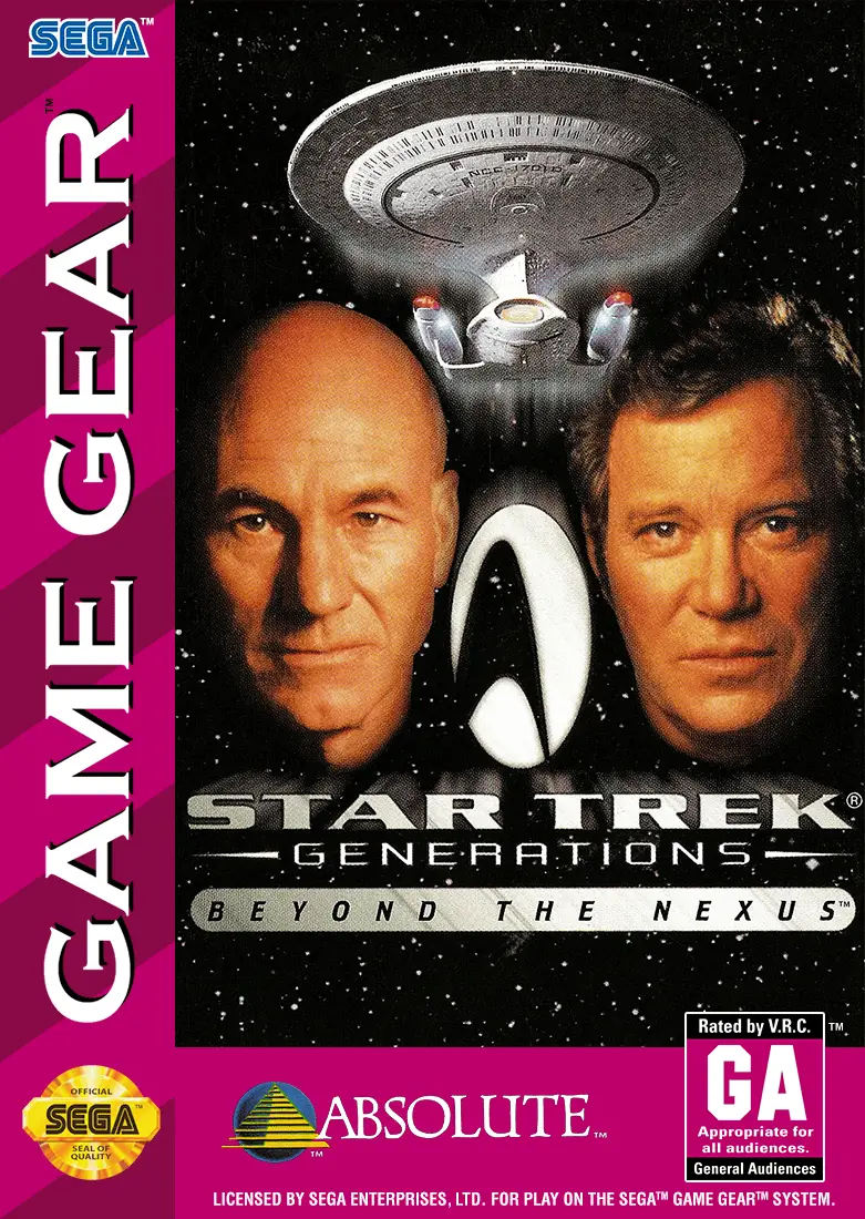 Capa de Star Trek: Generations: Beyond the Nexus