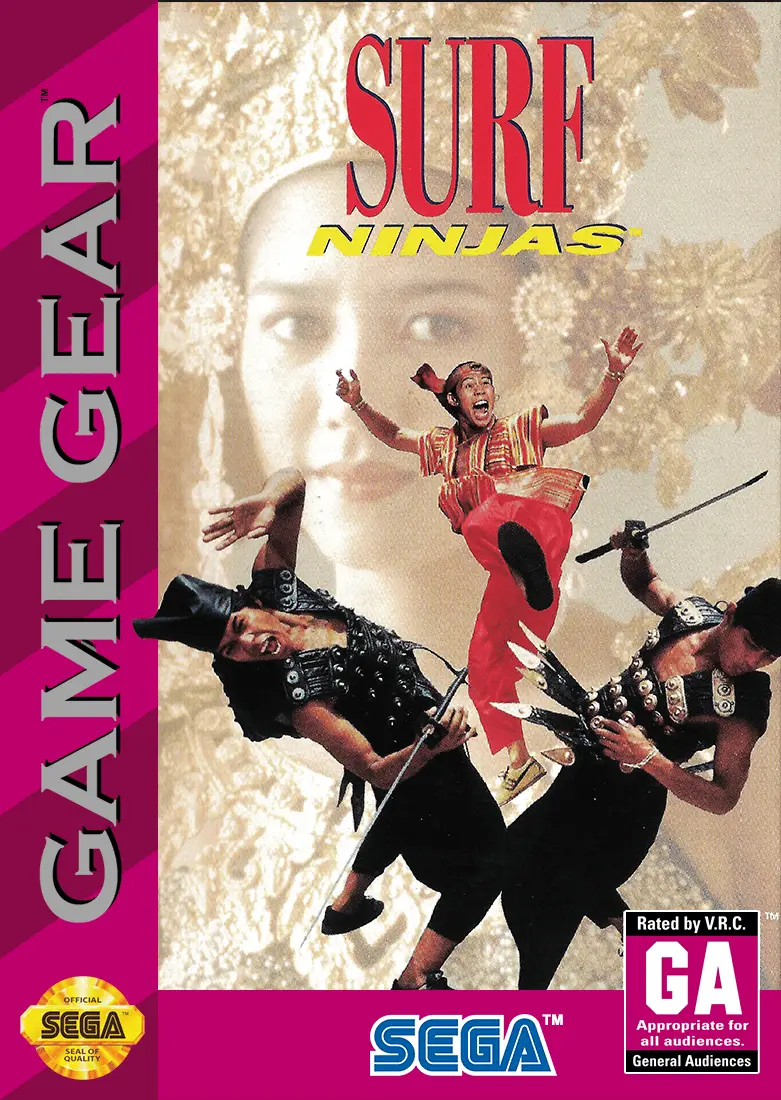 Capa de Surf Ninjas