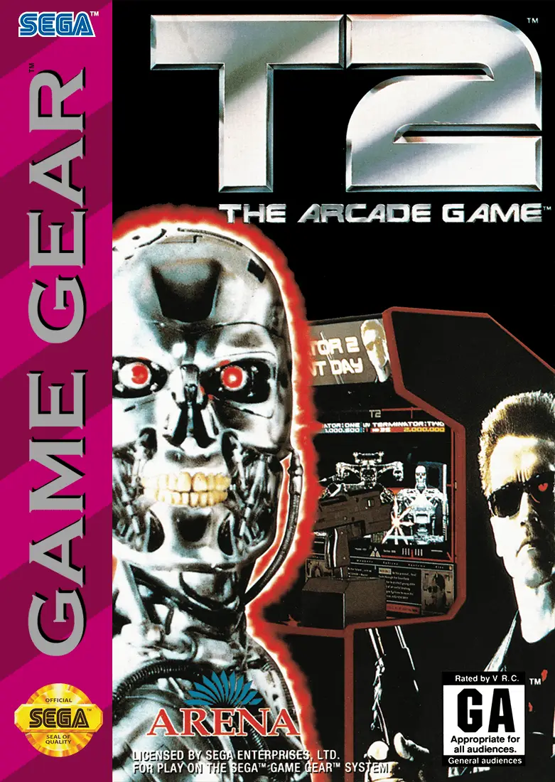 Capa de T2: The Arcade Game