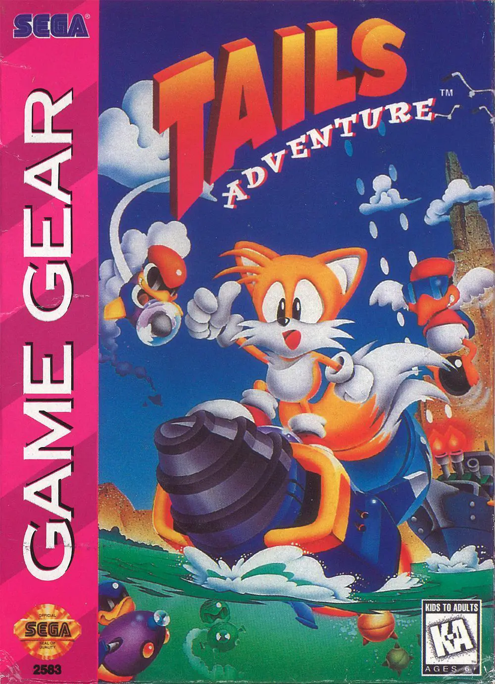 Capa de Tails Adventure