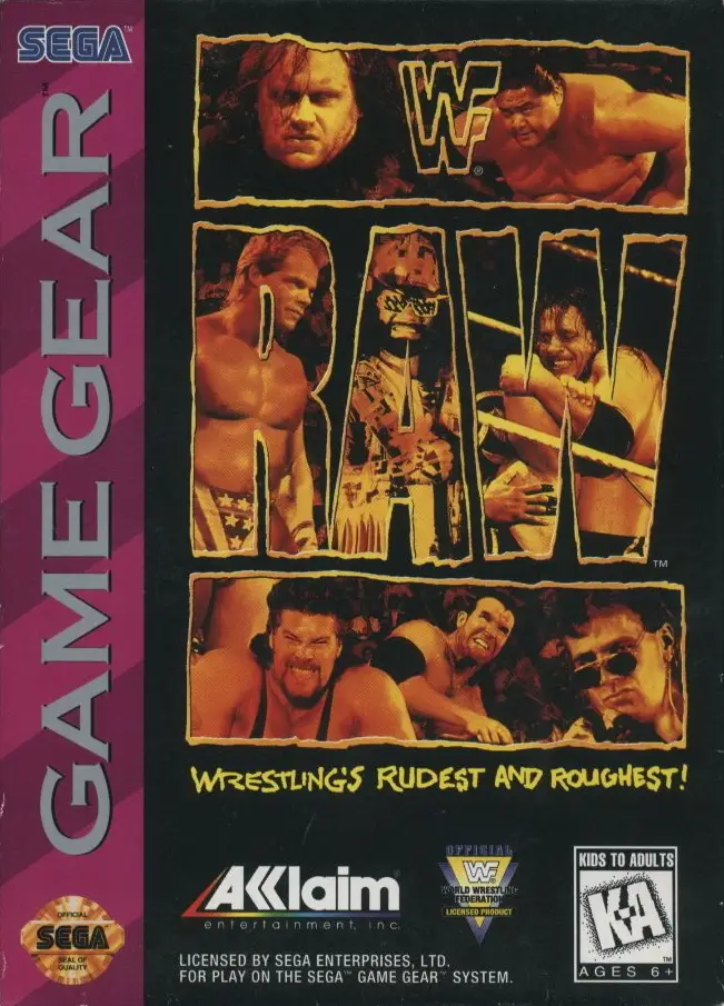 Capa de WWF Raw