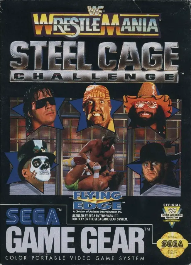 Capa de WWF WrestleMania: Steel Cage Challenge