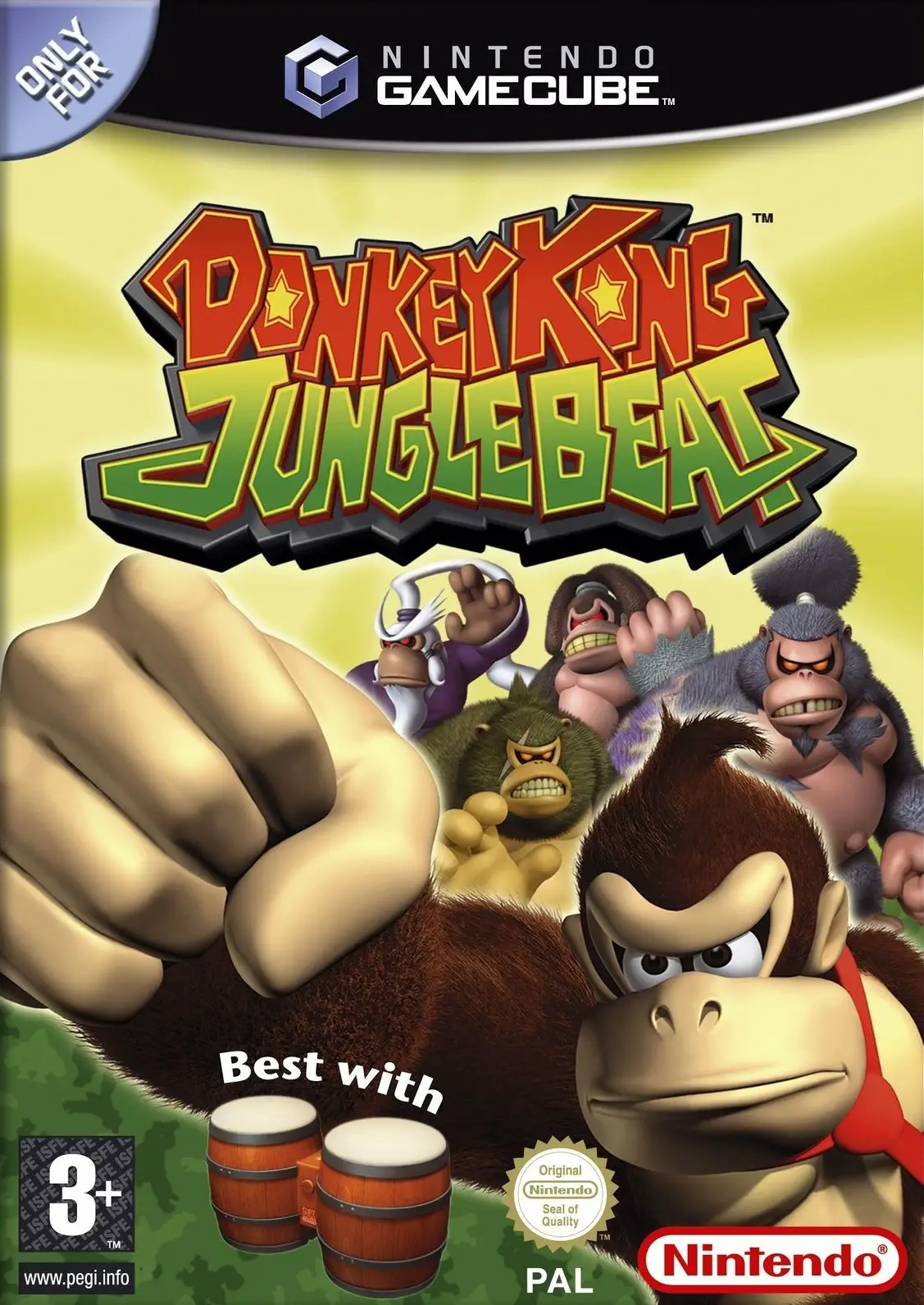 Capa de Donkey Kong Jungle Beat