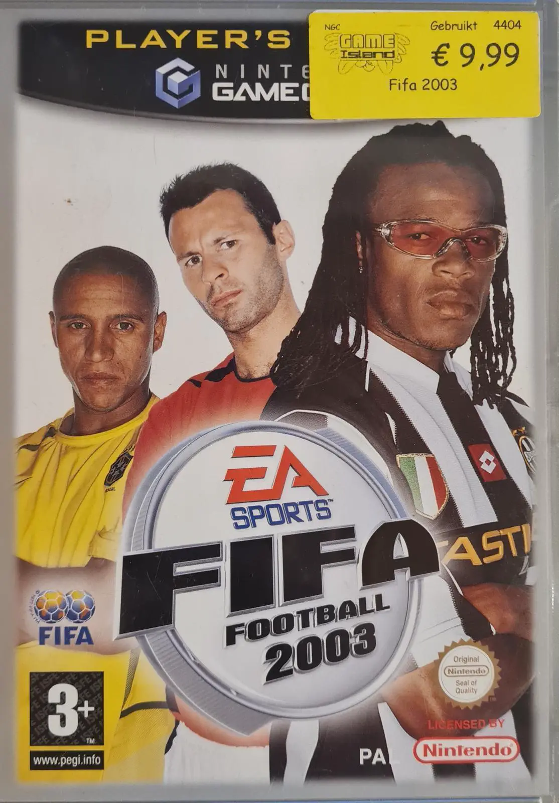 Capa de FIFA Football 2003 [Player’s Choice]