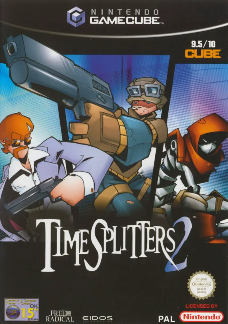Capa de TimeSplitters 2
