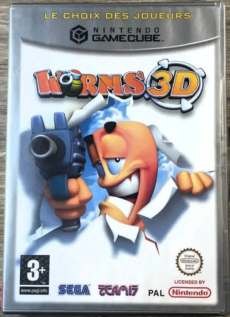 Capa de Worms 3D [Player's Choice]